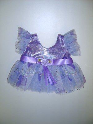 41RTupibWxL 20230 Purple Passion Hearts Dress Clothes for 14   18 Stuffed Animals and Dolls