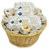 41RTvjYJ9GL. SL160  Corporate Logo Gift Basket   9 Round Willow Basket