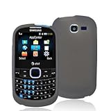 Smoke Silicone Rubber Gel Soft Skin Case Cover for Samsung SGH-A187 AT&T Ph ....