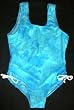 Girls 1 PC U-Back w/Bows BlueSky