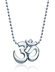 Alex Woo "Little Faith" Om Pendant Necklace