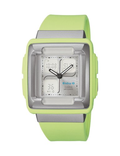 Casio Women's Square Ana Digi Sport Watch #BG82F 3E