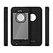 iPhone 5c Waterproof Case, iThrough Waterproof, Dust Proof, Snow Proof, Shock Proof Case with Touched Transparent Screen Protector, Heavy Duty Protective Carrying Cover Case includes a 3.5mm AUX Cable for iPhone 5c (Black)