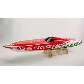 Exceed Racing Fiberglass Vee QJ260PUM w o clutch Gas Powered RC 1300mm Almost Ready to Run... from Gas Boats