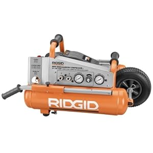Ridgid OL50145MW 5 Gallon Mini Wheelbarrow Air Compressor by 
