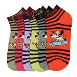 Lot of 3 Pairs Ped Kids Girls Infant Toddler Assorted Fun Socks