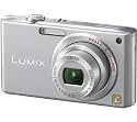 Panasonic DMC-FX33 EG S Digitalkamera (8 Megapixel, 3,6-fach opt. Zoom, 6,4 cm (2,5 Zoll) Display, Bildstabilisator, 28mm Weitwinkel) silber
