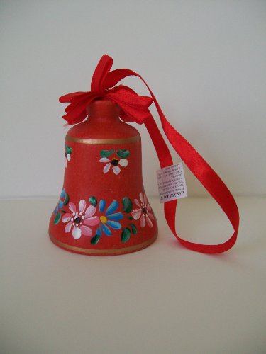 Hungarian Wooden Bell Ornament