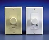Lowell 25LVC-DW 25 Watt 70 Volt Volume Control Attenuator 1.125 In Decora Style 2 Piece Plastic Plate