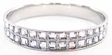 Calvin Klein Stainless Steel Bracelet Bangle with Swarovski Crystals KJ37AB050S