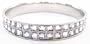 Calvin Klein Stainless Steel Bracelet Bangle with Swarovski Crystals KJ37AB050S