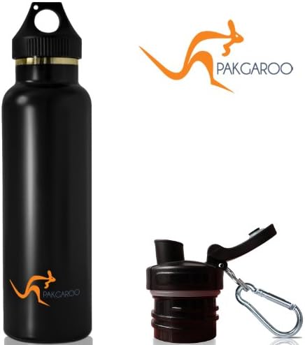 Convertible Stainless Steel Water Bottle with 2 Interchangeable Caps - 22oz / 650ml - Double Wall / Vacuum Insulated / Sports Bottle and Thermal Bottle - Cold / Hot Fluids Safe - Healthy and Safe Backpack Bottle for Kids -100% BPA Free, Lead Free, Recyclable - Korean Top Quality Stainless Steel - FDA Approved Food Grade Eco Friendly Material - Made In Guangdong, China - Wide Mouth for Easy Cleaning - Durable and Solid Construction - Sweat Proof, Rust Proof - No Lining, No Leaching, No Toxins - Life Time Leak-Proof Guarantee - Ideal Eco Gift for All Ages