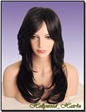 Hollywood_hair4u – Long Curly #2 Black Brown Wig Kanekalon Heat Resistant Synthetic Fiber *NEW* Reviews