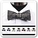 Ellipse Silk Woven Bow Tie