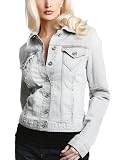 Guess - GUESS Cloud Grey Phoebe Jacket