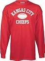 Kansas City Chiefs Youth Real Authentic Long Sleeve T-Shirt