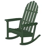 Poly-wood Recycled Plastic Wood Classic Adirondack Rocking Chair