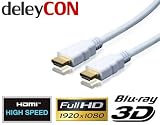 deleyCON HDMI Kabel 1.4a High Speed with Ethernet - [1,5m] - 3D Ready - Audio R�ckkanal [1,5 meter]