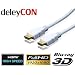 1,5m 3D HDMI High Speed with Ethernet KABEL 3D PREMIUM HDMI KABEL / HDTV / 1080p / 1,5 m - doppelt geschirmt - f�r DVD / BluRay zu Beamer / LCD / LED TV mit Netzwerk Kanal
