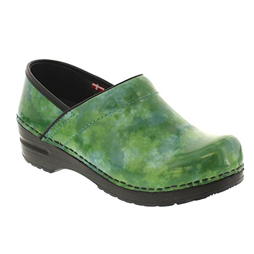 Sanita Women's Professional in Green Patent
