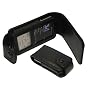 Black Leather Case Cover for Sony Walkman Photo NWZ-S515 NWZS515 series + screen protector (NWZS515L NWZS515B NWZS515P NWZS515W NWZ-S610 NWZ-S615 NWZ-S616 NWZ-S618 NWZ-S516 NWZ-S518 NWZS616FRED NWZS616FBLK NWZS615FBLK NWZS618FBLK NWZS610 NWZS615 NWZS618 NWZS616 NWZ-S618F NWZ-S615F)