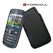 *Original Forcell - Leder Etui Tasche f�r Nokia C3 (in der Farbe Schwarz) inkl. 1x Optimal Shop Kugelschreiber