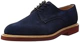 [マークマクナイリー] Mark McNairy Plain Derby Shoe 8538AS Suede Navy Blue(Suede Navy Blue/9)