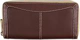 Fossil Wallets - Casey Zip Clutch (Color: Brown)