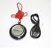 Mini Lucky Round 4 port 480 Mbps High-Speed USB 2.0 Hub For PC Laptop Notebook Netbook