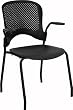 Black Stacking Side Chair [RUT-208-2K-BK-GG]