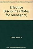 Effective discipline