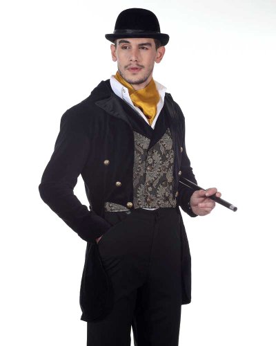 Steampunk Victorian Gentleman's Tailcoat Costume