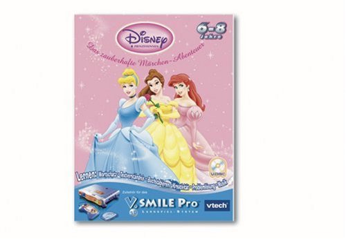 VTech 80-093004 - V. Smile Pro Lernspiel Disney Prinzessinnen