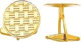 14K Gold Cuff Links