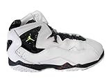 Nike True Flight Basketball Shoes 343796-172 White/Neon Yellow-Black Size 2.5