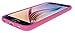 Galaxy S6 Case, [Slim Fit] JOTO Semi-transparent Cover Case for Samsung Galaxy S6 Slim, SM-G920 (2015),NEW Clear / Lightweight / Flexible Grip / Soft Slim Protective Case for Galaxy S6 (Pink)