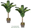 TWO 5.5' Artificial Banana Tropical Trees