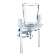 American Standard 6028160.002 Dazzle Tumbler and Toothbrush Holder, Polished Chrome