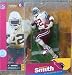 Emmitt Smith Arizona Cardinals White Jersey White Gloves McFarlane NFL Action Figure