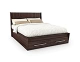 IMAGE OF Sonax QD-2008 Pacific Queen Bed in Ebony Pecan