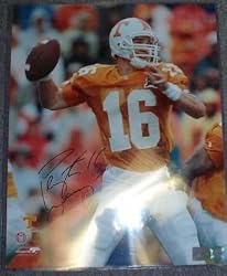 Peyton Manning Signed Tennessee Vols 16x20 Photo