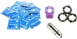 Trojan Condoms Wild Weekend and Naughty Novelties Variety Pack