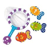 Babysun - SY120 - Jouet de bain - Epuisette et Poissons
