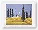 Cypress & Hay by Lowell Herrero 28"x22" Art Print Poster