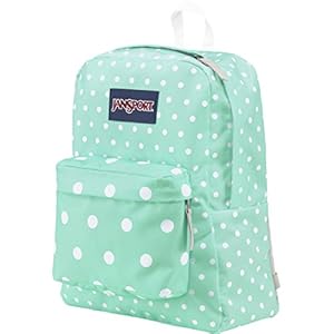 JanSport Women's Superbreak Aqua Dash Spots Backpack