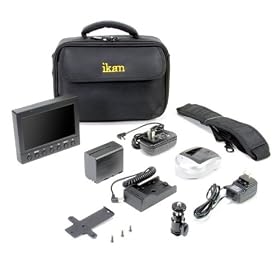 iKan Corporation VK5 Deluxe Kit for Sony L Battery Black, (VK5-DK-S)