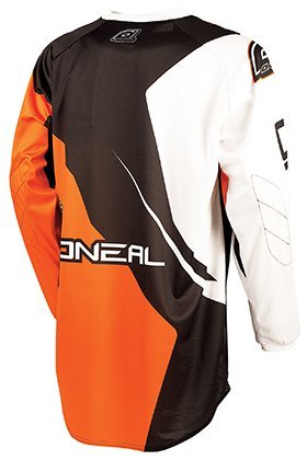 O'Neal Racing Element Racewear Men's Off-Road Motorcycle Jersey - Black/Orange / X-Large
