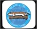 Decorated Mouse Pad with background, ferret, branch, animal, tail