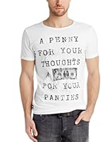 Esprit Camiseta Manga Corta (Marfil)