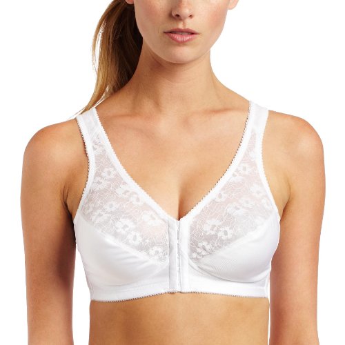 Exquisite Form5100565 FULLY Lace Wireless Back & Posture Support Bra with Front Closure